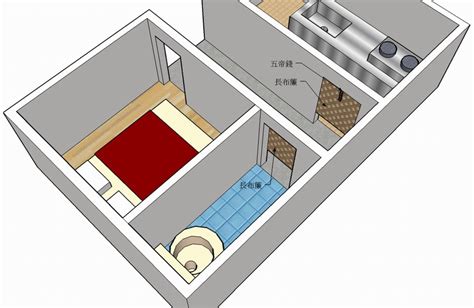 爐頭對廚房門化解